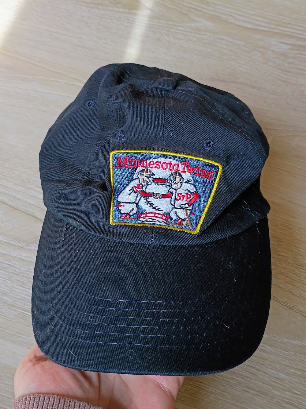 Minnesota Twins Vintage Baseball Cap Black DQ 2014 Adjustable Dad Hat MLB